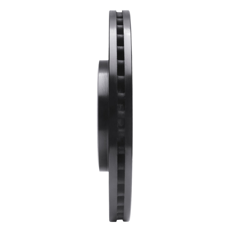R1 Concepts R1 09-10 Ford Taurus (Excl SHO) Front Right Drilled & Slotted Black Brake Rotor