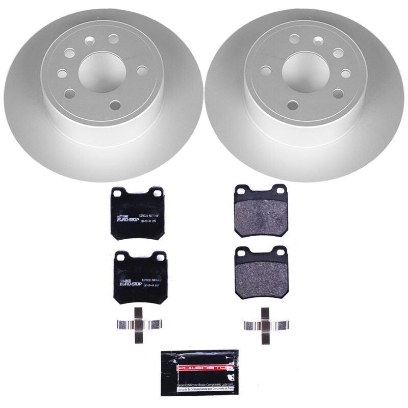 PowerStop Power Stop 99-03 Saab 9-3 Rear Euro-Stop Brake Kit