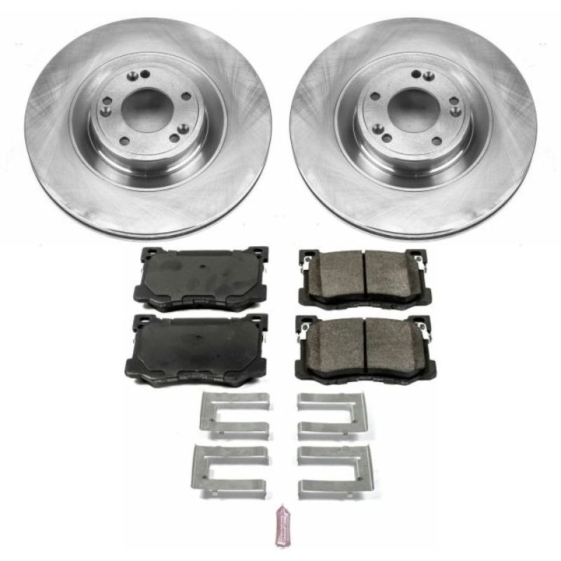 PowerStop Power Stop 15-16 Hyundai Genesis Front Autospecialty Brake Kit