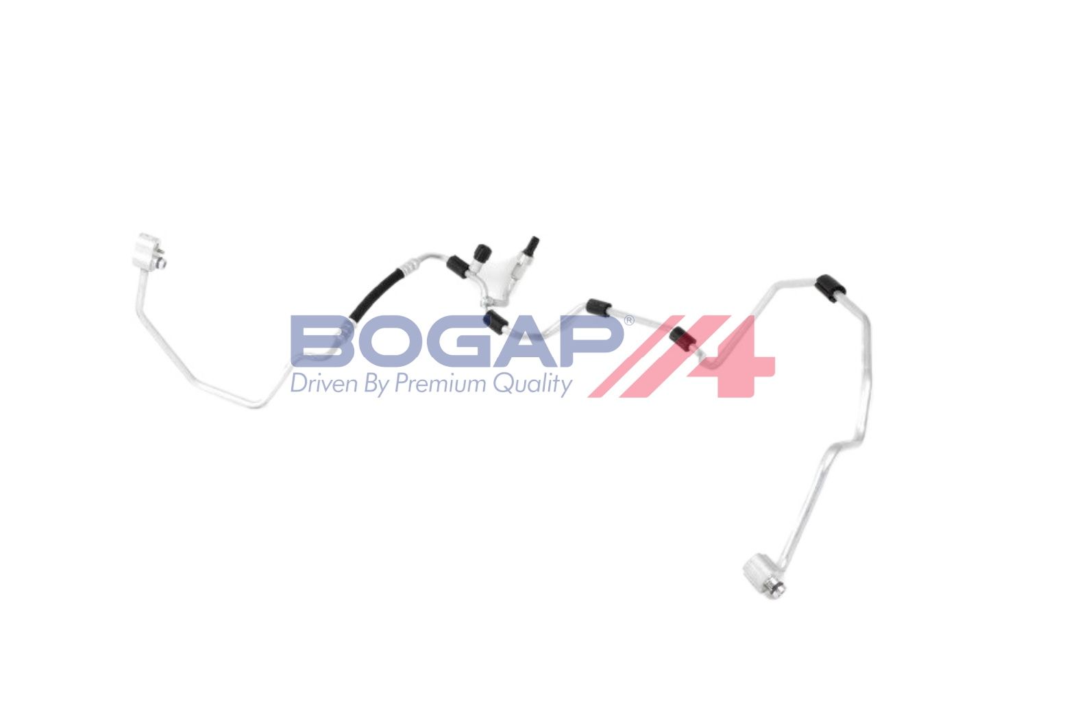 BOGAP A4128180 High/Low-Pressure Line, Air Conditioning
