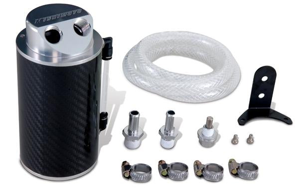Mishimoto Compact Baffled Oil Catch Can Petcock Drain Kit