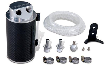 Mishimoto 2015+ Ford Mustang GT Baffled Oil Catch Can Kit - Black