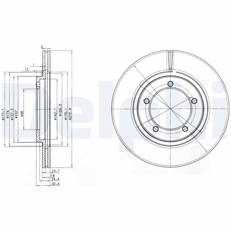 WABCO 4254580540 Pretensioning Cylinder