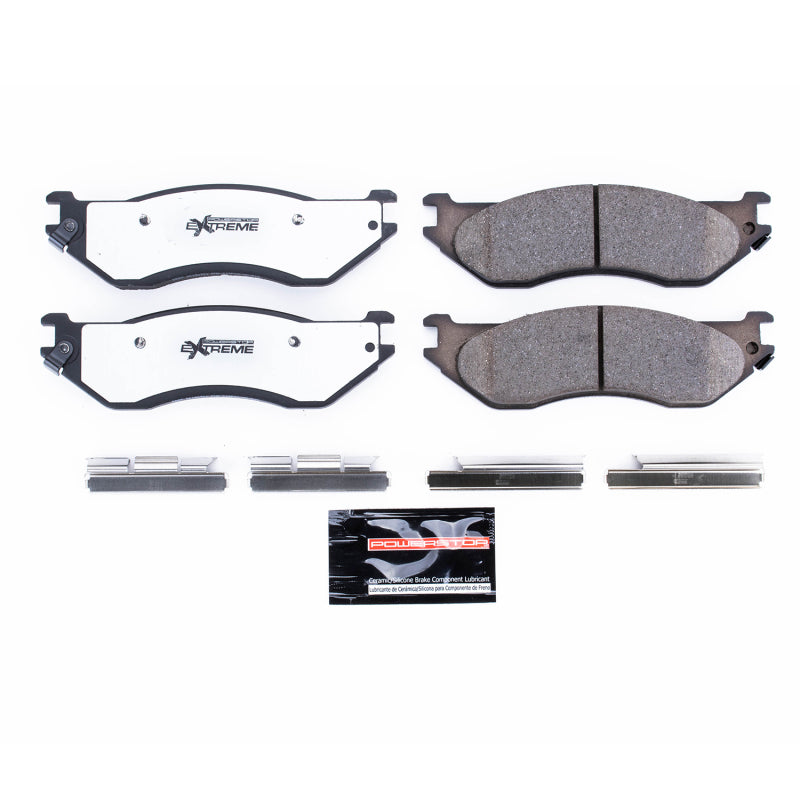 PowerStop Power Stop 04-06 Dodge Durango Front Z36 Truck & Tow Brake Pads w/Hardware