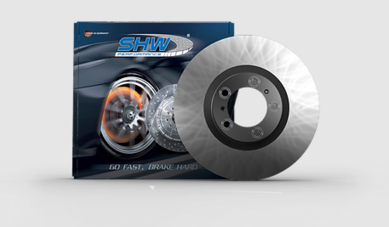 SHW Performance SHW 16-19 Volkswagen GTI 2.0L Rear Smooth Monobloc Brake Rotor (5Q0615601E)