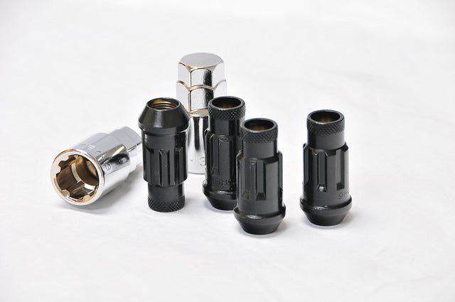 MUTEKI 32902B LUG NUTS KIT SR48 LOCK SET 12X1.50 48MM BLACK