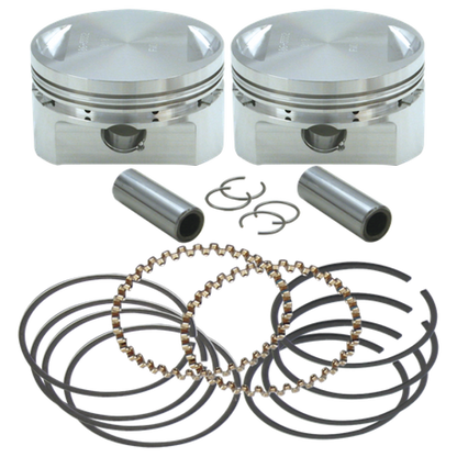 S&S Cycle 84-99 BT 3-1/2in Standard Bore Forged Stroker Piston Kit