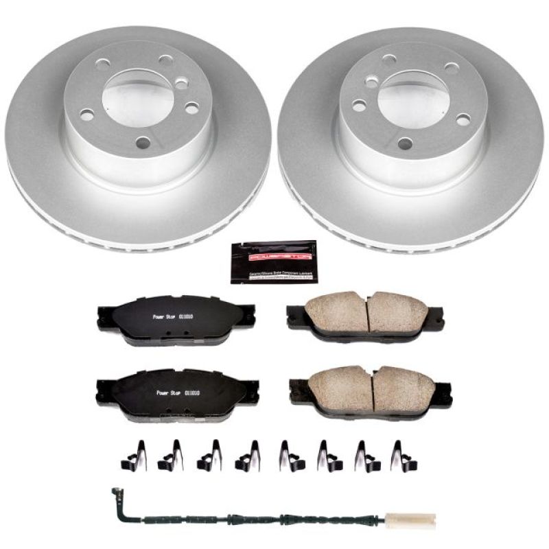 PowerStop Power Stop 2007 BMW 328i Front Z23 Evolution Sport Coated Brake Kit