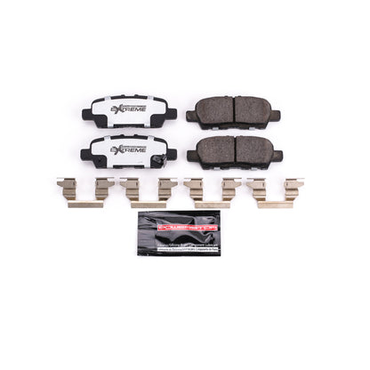 PowerStop Power Stop 11-12 Infiniti EX35 Rear Z26 Extreme Street Brake Pads w/Hardware