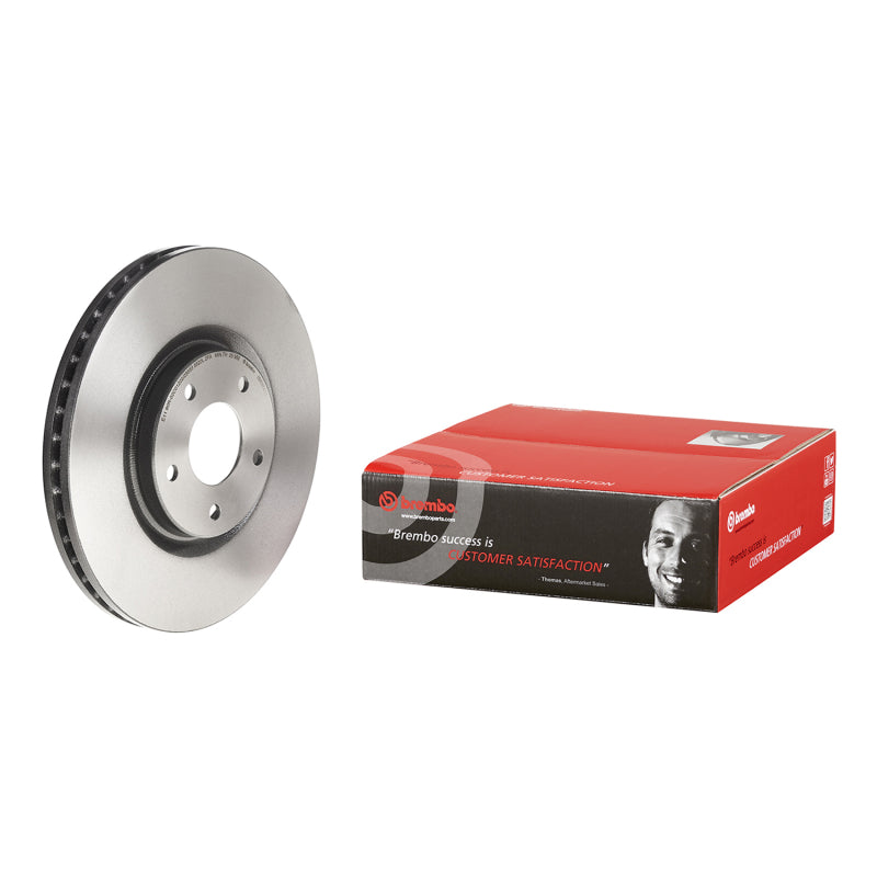 Brembo OE 14-17 Nissan Juke/07-12 Sentra UV Coated Brake Disc - Front