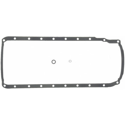 Fel-Pro 17986 Engine Oil Pan Gasket Set 20 Bolt Hole One Piece Gasket