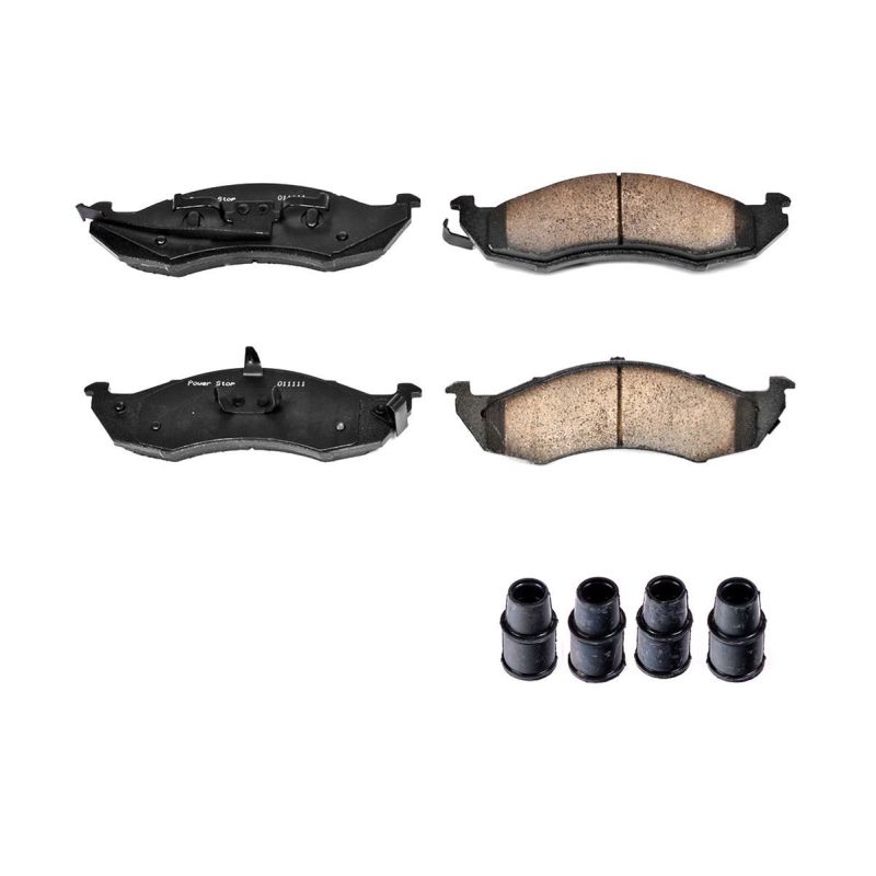 PowerStop Power Stop 93-02 Mercury Villager Front Z17 Evolution Ceramic Brake Pads w/Hardware