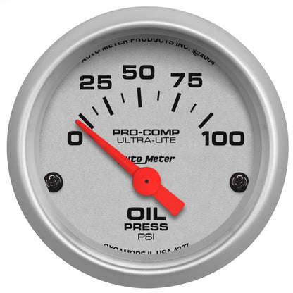 Autometer Ultra-Lite 69-76 Nova Dash Kit 6pc Tach / MPH / Fuel / Oil / WTMP / Volt