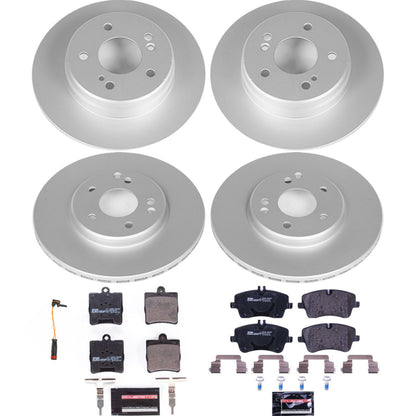 PowerStop Power Stop 06-08 Mercedes-Benz SLK280 Front and Rear Eurostop Brake Kit