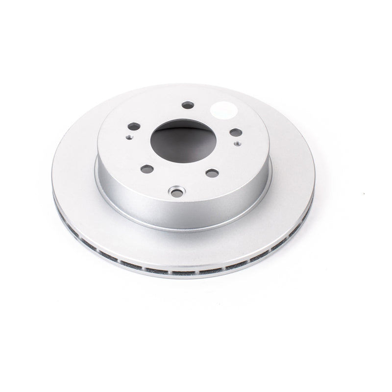 PowerStop Power Stop 06-12 Mitsubishi Eclipse Rear Evolution Geomet Coated Rotor