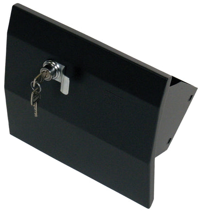 Tuffy Products Tuffy Glove Box W/ Keyed Lock For Jeep Wrangler Jk Black