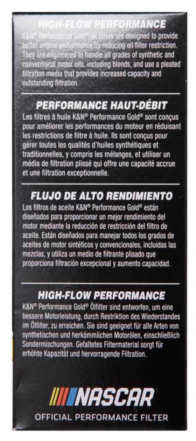 K&N Engineering K&N Performance Oil Filter for 09-16 Porsche