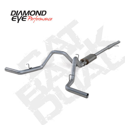Diamond Eye Performance Diamond Eye KIT 3in Catback DUAL GAS SS CHEVY/GM 4.3L 5.3L 1500