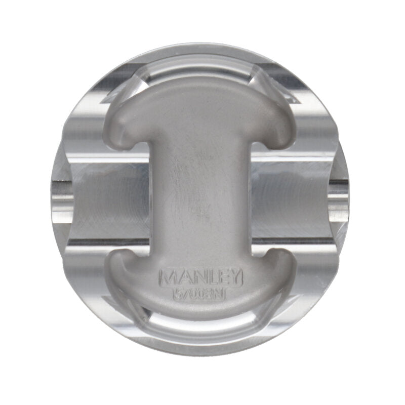 Manley Performance Manley 2018+ Ford Coyote 5.0L DOHC -6cc Dish 3.667in Bore 10:1 CR Platinum Extreme Duty Piston Set
