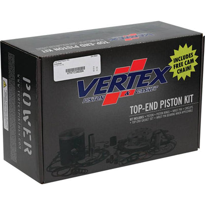 Vertex Pistons Vertex Piston 15-16 Kawasaki KX 250 F 250cc Forged Replica Top-End Piston Kit 13.8:1 Comp.