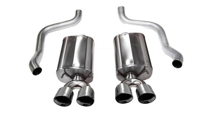 CORSA Performance Corsa 2009-2013 Chevrolet Corvette C6 6.2L V8 Polished Sport Axle-Back Exhaust