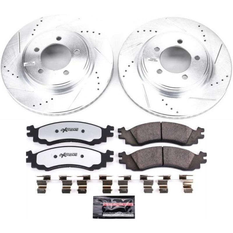 PowerStop Power Stop 06-10 Ford Explorer Front Z36 Truck & Tow Brake Kit