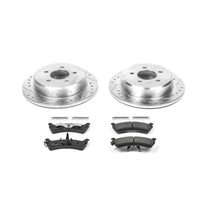 PowerStop Power Stop 01-02 Ford Explorer Sport Rear Z23 Evolution Sport Brake Kit