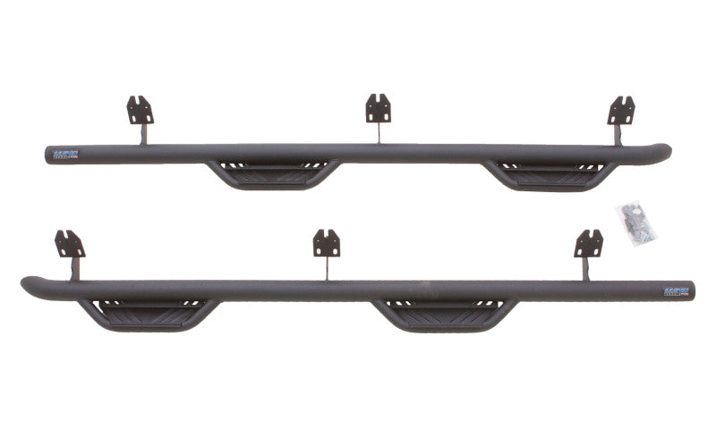 Lund 15-17 Chevy Colorado Crew Cab Terrain HX Step Nerf Bars - Black