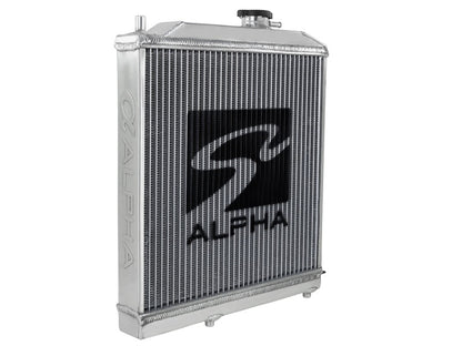 Skunk2 Racing Skunk2 Alpha Series 88-91 Honda Civic/CRX Radiator (Half Size) (Dual Core)