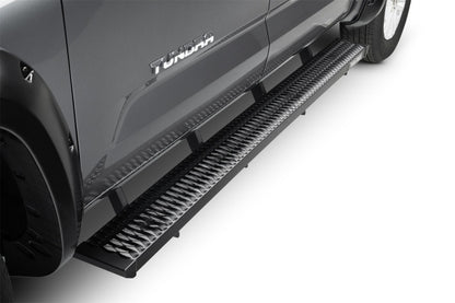 N-Fab Growler Fleet 07-19 Toyota Tundra Crew Cab - Cab Length - Tex. Black