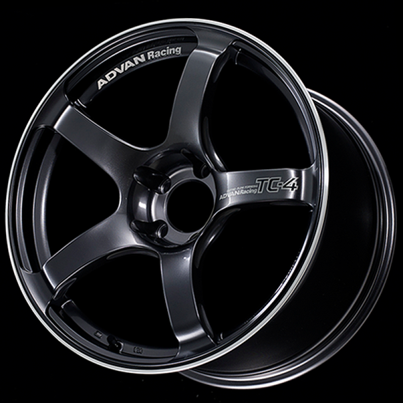 Advan TC4 15x8.0 +35 4x100 Racing Gunmetallic Wheel With Ring