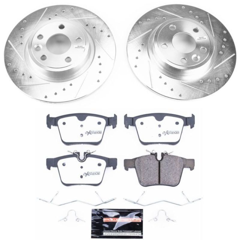 PowerStop Power Stop 15-17 Land Rover Discovery Sport Rear Z36 Truck & Tow Brake Kit