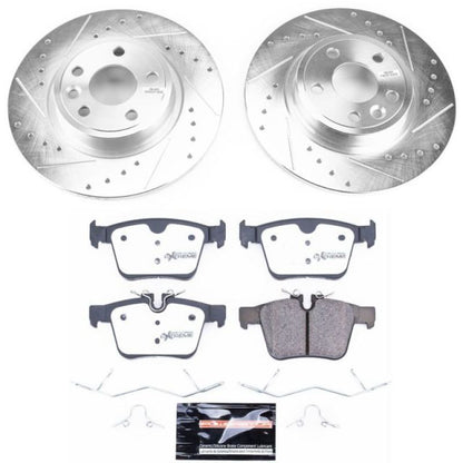 PowerStop Power Stop 15-17 Land Rover Discovery Sport Rear Z36 Truck & Tow Brake Kit