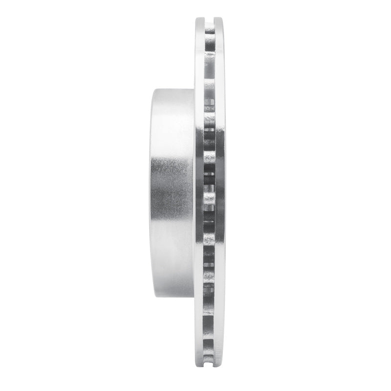 R1 Concepts R1 03-06 Mitsubishi Lancer Rear Right Drilled & Slotted Silver Brake Rotor