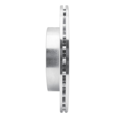 R1 Concepts R1 03-06 Mitsubishi Lancer Rear Right Drilled & Slotted Silver Brake Rotor