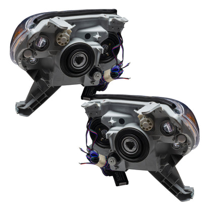 Oracle Lighting 06-09 Toyota 4-Runner Sport Pre-Assembled LED Halo Headlights -Red