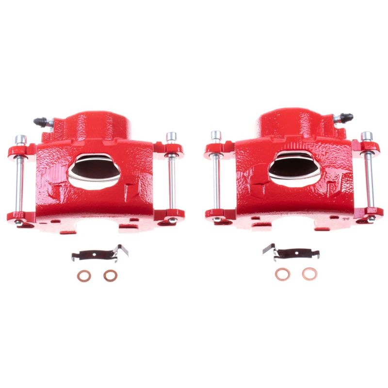 PowerStop Power Stop 1977 Buick Electra Front Red Calipers - Pair