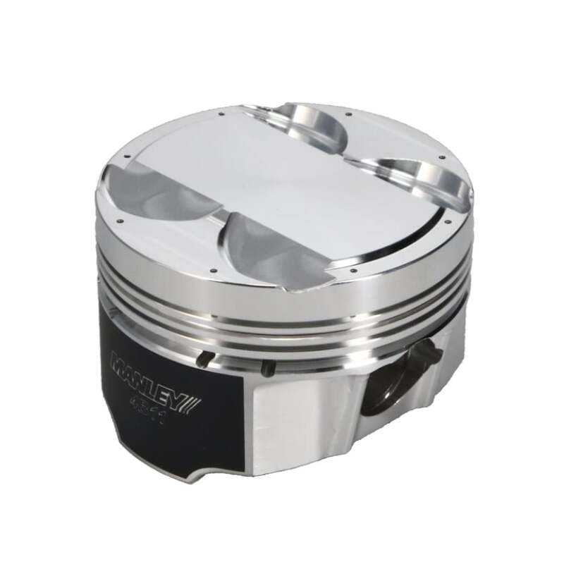 Manley Performance Manley Mitsubishi 4B11 86.5mm Bore 10.0:1 CR +2cc Dome Turbo Tuff Piston Set w/ Rings
