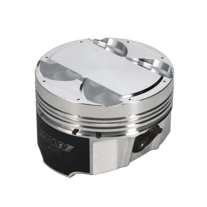 Manley Performance Manley Mitsubishi 4B11 86.5mm Bore 10.0:1 CR +2cc Dome Turbo Tuff Piston Set w/ Rings