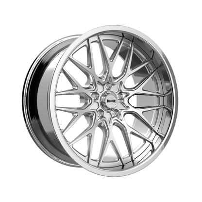 Ridler Wheels Ridler 681 22x9 / 5x120.65 BP / 0mm Offset / 83.82mm Hub Brushed w/ Polished Lip Wheel