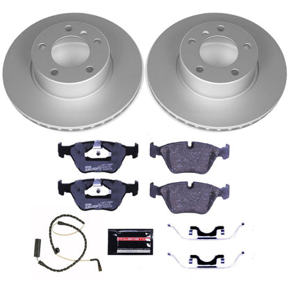 PowerStop Power Stop 01-03 BMW 525i Front Euro-Stop Brake Kit