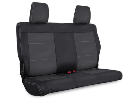 PRP Seats PRP 08-10 Jeep Wrangler JKU Rear Seat Cover/4 door - Black/Grey