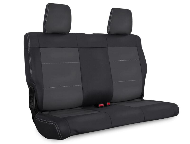 PRP Seats PRP 11-12 Jeep Wrangler JKU Rear Seat Cover/4 door - Black/Grey