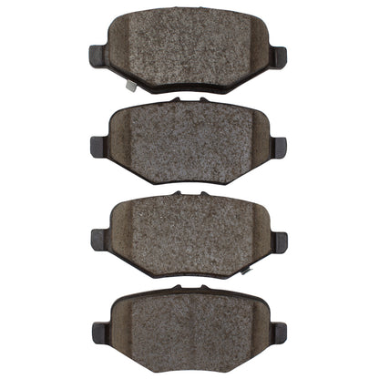 R1 Concepts R1 13-19 Ford Taurus SHO Rear R1 Ceramic Brake Pads