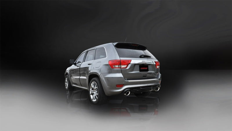 CORSA Performance Corsa 2012-2013 Jeep Grand Cherokee 6.4L V8 Polished Sport Cat-Back Exhaust