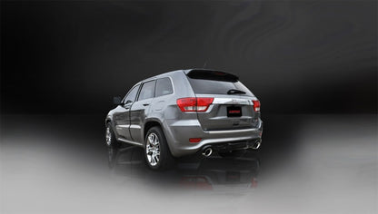 CORSA Performance Corsa 2012-2013 Jeep Grand Cherokee 6.4L V8 Polished Sport Cat-Back Exhaust