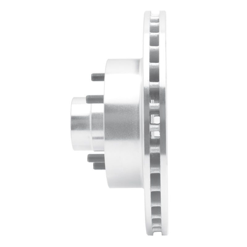 R1 Concepts R1 1970-1981 Buick Estate Wagon Front Left Drilled & Slotted Silver Brake Rotor
