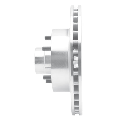R1 Concepts R1 1970-1981 Buick Estate Wagon Front Left Drilled & Slotted Silver Brake Rotor