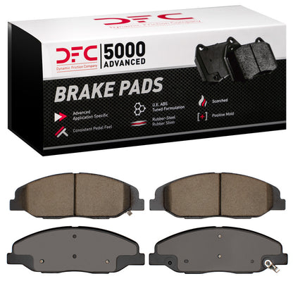 DFC 08-14 Cadillac CTS Front 5000 Advanced Ceramic Brake Pads