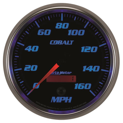 Autometer Cobalt 5in 160mph In-Dash Electronic Programmable Speedometer
